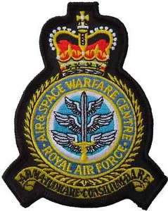 Air and Space Warfare Centre RAF gestickter Aufnäher Abzeichen - MOD LIZENZIERT - Bild 1 von 9
