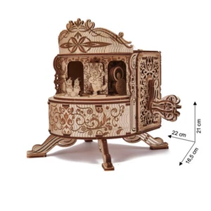 Wood Trick - Holz Modellbau Fairy Theater Good Morning to All Happy Birthday - Picture 1 of 2