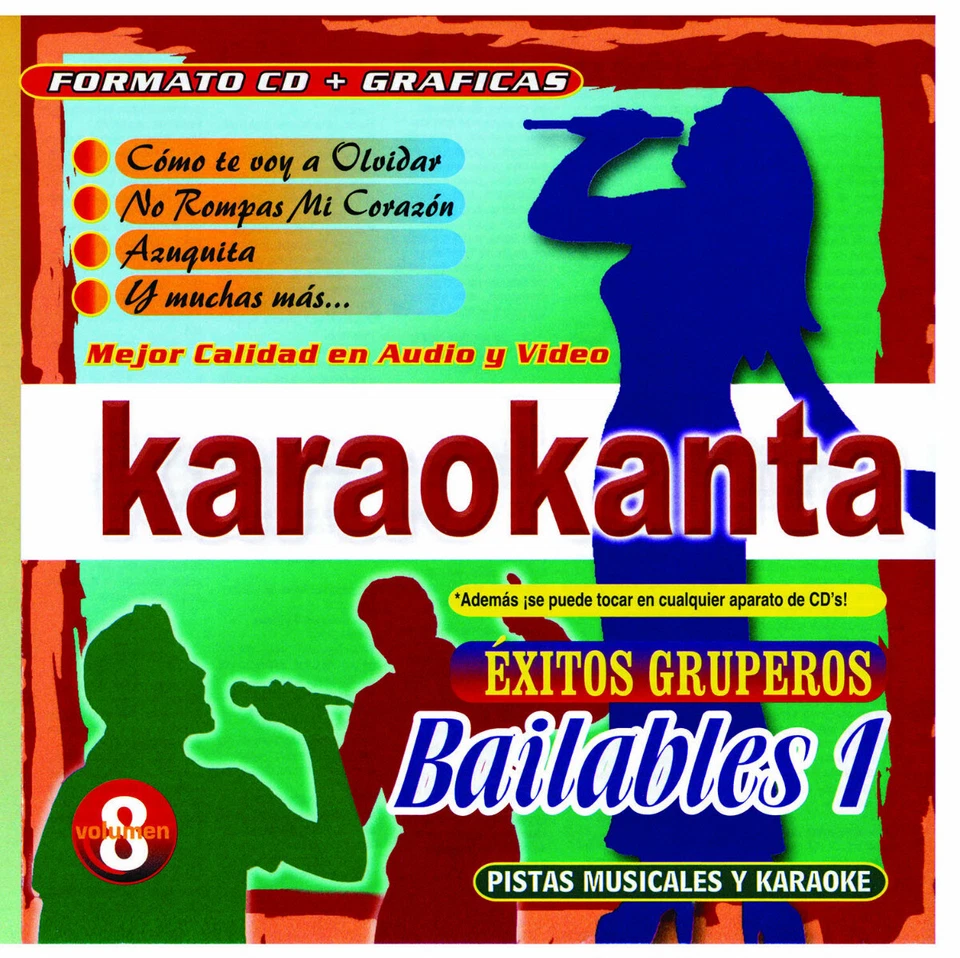 Bailables Pistas Musicales EXITOS Karaokanta EN ESTUCHE JOY El Liston De Tu Pelo Foto 1 de 1