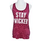 Koszulka damska Nike Tank Top Rozmiar XS Różowa Athletic Stay Wicked Abstrakcyjny wzór