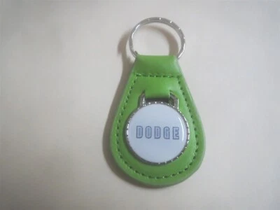 1960 - 1965 DODGE 330 440 880 MONACO DART CORONET POLARA EMBLEM KEYCHAIN GREEN - Image 1 of 2
