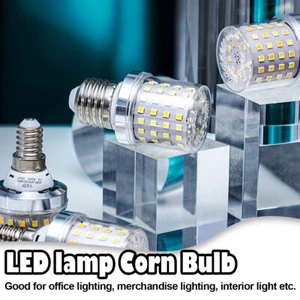 Mini LED Corn Bulb E27 E26 E14 E12 B22 B15 9W 3000k Decorative Home-Appliance - Picture 1 of 15