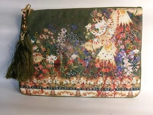 Camilla zip top Pouch Clutch - Picture 1 of 3