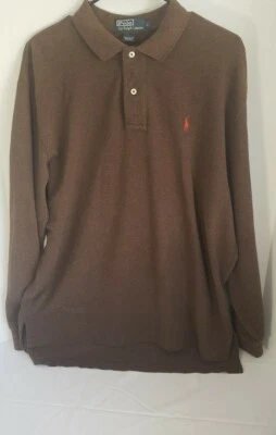 VTG 90s Ralph Lauren Polo Long Sleeve Polo Sz Large - Image 1 of 4