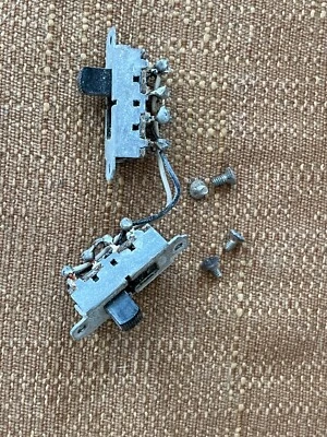 set 1970s Fender Mustang Duo Sonic guitar pickup switches - Image 1 of 2