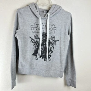 Star Wars Kinder Jugend großer grauer Hoodie Darth Vader Troopers - Bild 1 von 9