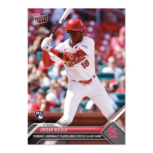 2023 MLB Topps NOW 787 JORDAN WALKER 4H GAME ST. LOUIS CARDINALS RC PRESALE - Picture 1 of 2