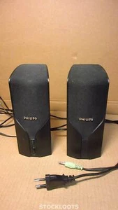 Haut-parleurs multimédias Philips 2.0 SPA2200NM/00 multimédias 4W noir - Photo 1/2