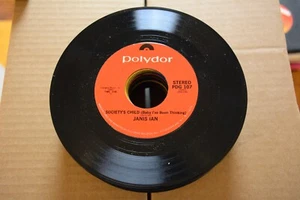 JANIS IAN "YOUNGER GENERATION BLUES / SOCIETY'S CHILD" 45 RPM 7" SINGLE VG+ - Picture 1 of 4