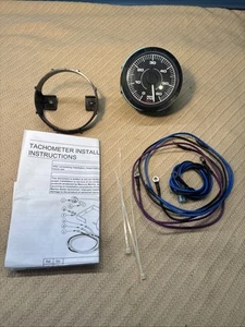 Tacómetro de barco Faria calibre de velocímetro 6000 RPM #79-895283Q43 - Imagen 1 de 13