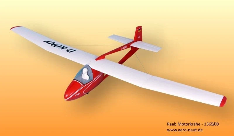 Aeronaut Raab Motorkrähe 136500 Aeronaut 1365/00 Bausatz - Bild 1 von 1