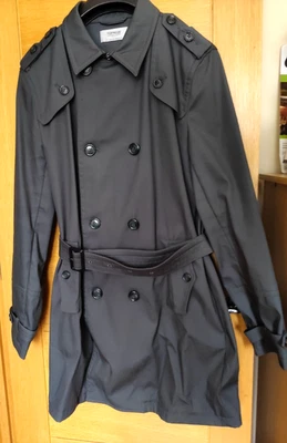 double breasted coat overcoat topman mens french coat /jacket UK Size  L40/42 - Image 1 of 4
