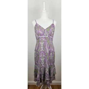 APART wunderschönes Damen Kleid Gr. 40 L paisley bunt Frühling Sommer Träger - Bild 1 von 7