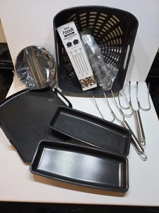 Ninja Grill Nuevos Accesorios de Cocina Herramientas Sartenes Tazón Brochetas Pinzas Bandejas Etc - Imagen 1 de 9