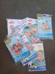 10 Stück Pool Schwimmringe & Armbänder Disney Mickey Minnie Mouse NEU - Bild 1 von 6