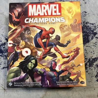 MARVEL CHAMPIONS The Card Game by Fantasy Flight Games - Cooperative Game used  - Image 1 of 2