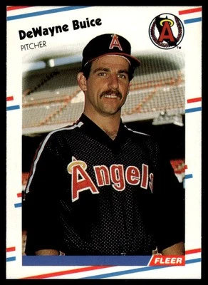 1988 Fleer #487 DeWayne Buice - Image 1 of 2