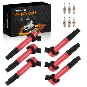 6x Ignition Coil + 6x Spark Plug for Toyota 4Runner FJ Cruiser Tundra V6 4.0L - Picture 1 of 9