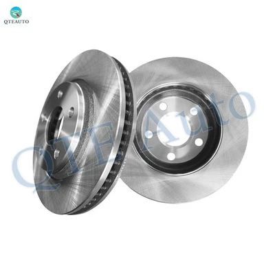 Front 296.95mm Brake Disc Rotors For 2005 Pontiac Montana SV6 5 Stud Wheel - Image 1 of 4