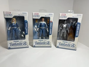 Marvel Legends Fantastic Four - Invisible Woman Johnny Storm Silver Surfer Lot - Bild 1 von 16