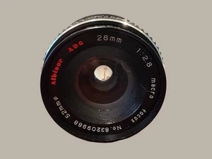 Albinar ADG 28mm 1:2.8 Macro/Close-Up Focus 52mm Kamera Objektiv mit OM Mount - Bild 1 von 6