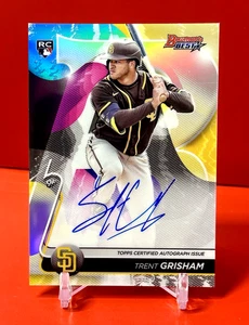 Trent Grisham AUTO! (RC) 2020 - Refractor Bowman's Best! ⚾️ - Bild 1 von 2