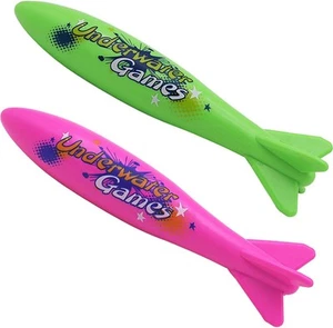 8.86" Large Pool Toy Diving Torpedo Underwater Game Swimming Toy... - Picture 1 of 5