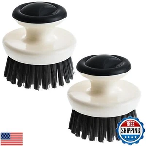 Dish Scrub Brush,Ergonomic Grip Palm Brush,Kitchen Scrub Brushes for Cleaning - Picture 1 of 5