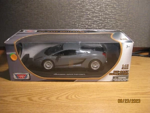 1/18 LAMBORGHINI GALLARDO SUPERLEGGERA IN GRAY BY MOTOR MAX # 73100 - Picture 1 of 16