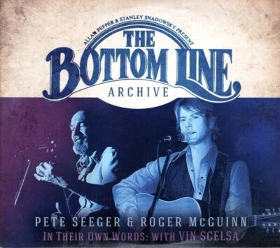 Pete Seeger and Roger McGuinn 1994 Live at The Bottom Line - 2 CD Set (2015) Foto 1 de 2