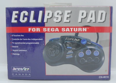 Eclipse Pad ~ (Sega Saturn Controller) Sealed NEW CN-461A InterAct Game Products - Image 1 of 2