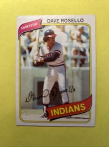 1980 Topps - #122 Dave Rosello - Bild 1 von 2