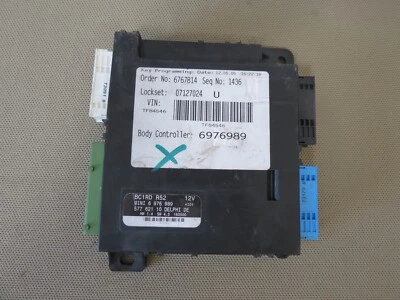 02 03 04 05 06 2002-2006 Mini Cooper r52 módulo de control de carrocería BCM BCU 6976989 Foto 1 de 4