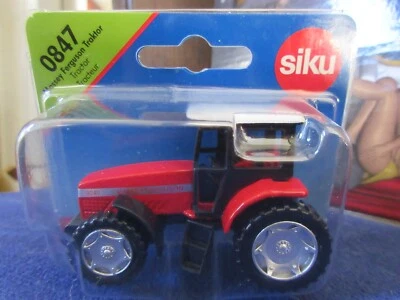 1:64 Siku 0847 Massey Ferguson 9240 tractor rojo Foto 1 de 4