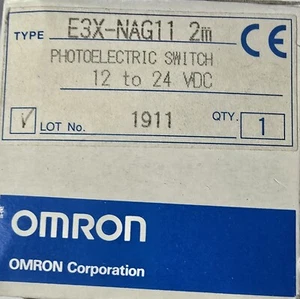 OMRON E3X-NAG11 Amplifier, with pot, mark detection, LED, NPN output, 2m - Picture 1 of 1