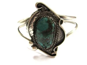 Silverfb. Brazalete abierto con piedra turquesa OM797 - Imagen 1 de 2