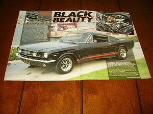 FORD MUSTANG GT FASTBACK 1965 ***ARTICOLO ORIGINALE 1990*** - Foto 1 di 3