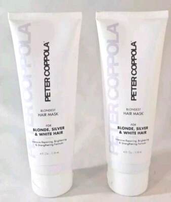 (Lot of 2) Peter Coppola Blondest Hair Mask, Blond/Silver/White Hair 4fl oz Each - Image 1 of 4