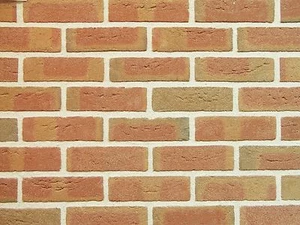 Handform-Klinker-Riemchen WDF rot-bunt Fassadenkleberiemchen - Bild 1 von 1