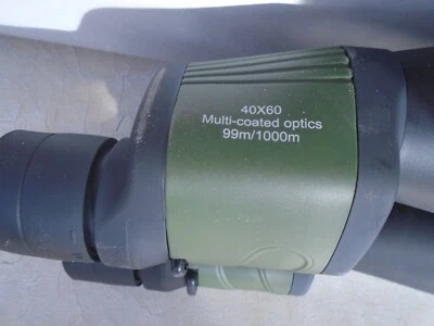 Binocular 40-60 Zoom Binoculars. Ruby lenses. "Perrini" Black/CAMO - Image 1 of 4