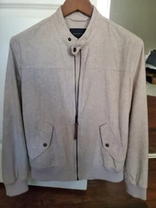 Banana Republic Leinenmischung Racer Jacke Small (einmal getragen) - Bild 1 von 10