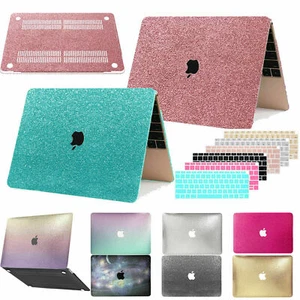 Glitzer Bling Shiny Laptop Hard Case Hülle für Macbook Pro Air M1 M2 13 14 15 16 - Bild 1 von 43