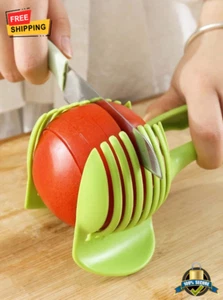1 pc Lemon Slicer Kitchen Gadget for Cutting Fruits, Vegetables & Sandwiches - Picture 1 of 9