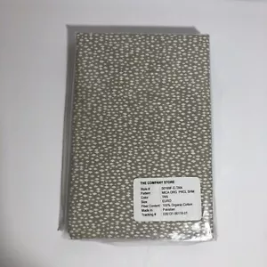 The Company Store Tan Mica Org Euro Sham Egyptian 100% Organic Cotton - Picture 1 of 3