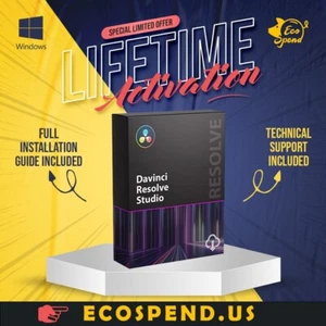 Davinci Resolve Studio 19 Lifetime 🟩Please🟩READ🟩DESCRIPTION!! - Picture 1 of 6