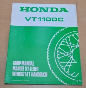 HONDA VT 1100 C 1994 Shop Manual Wartung Getriebe Elektrik Werkstatthandbuch - Bild 1 von 1