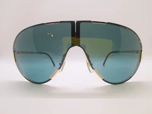 Vintage Porsche Design 5629 Folding Sunglasses - Gold - Picture 1 of 7
