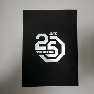 Ufc 25th Anniversary Event Exclusive Commerorative Program Limited Edition - Picture 1 of 4