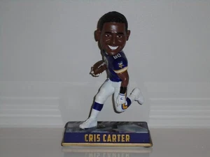 CRIS CARTER Minnesota Vikings Bobblehead 2017 NFL Legends Series 3 Edition New* - Picture 1 of 3