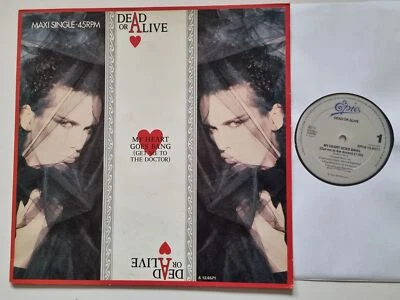 Dead Or Alive - My Heart Goes Bang (Get Me To The Doctor) 12'' Vinyl Maxi Europe - Image 1 of 4